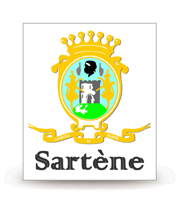 2A Sartène - Ville ( ≃ 2010) - Autocollant plaque immatriculation®