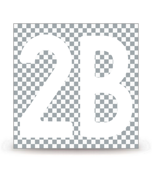 2B - Haute-Corse | Autocollant plaque immatriculation®