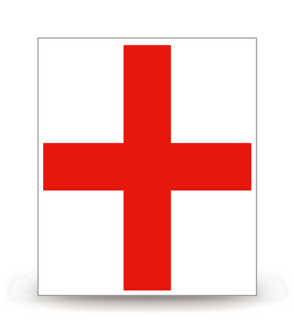 2B Calvi - Drapeau Ajusté - Autocollant plaque immatriculation®