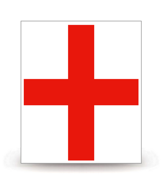 2B Calvi - Drapeau Ajusté - Autocollant plaque immatriculation®