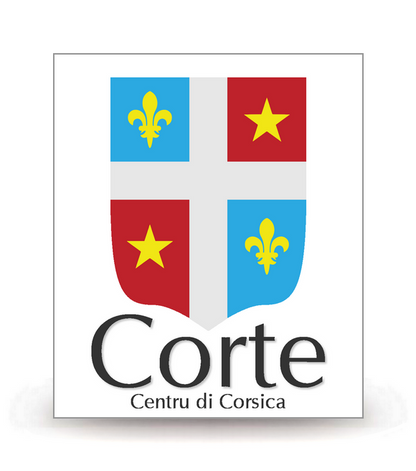 2B Corte - Ville (2022) - Autocollant plaque immatriculation®