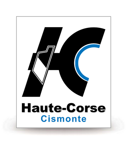 2B Haute-Corse - Département (2011) - Autocollant plaque immatriculation®