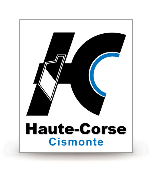 2B Haute-Corse - Département (2011) - Autocollant plaque immatriculation®