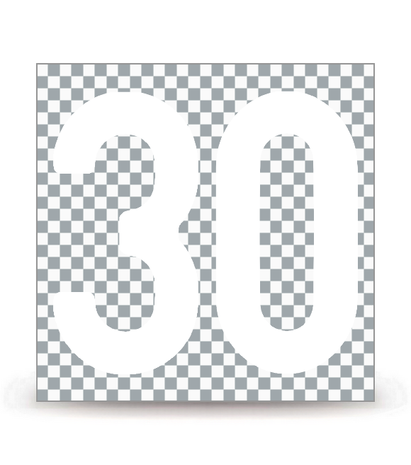 30 - Gard | Autocollant plaque immatriculation® DIY