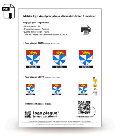 33 Gironde - Blason
