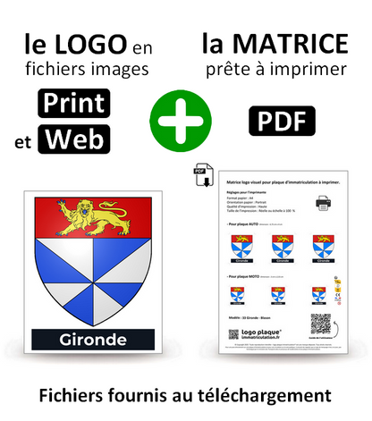 33 Gironde - Blason