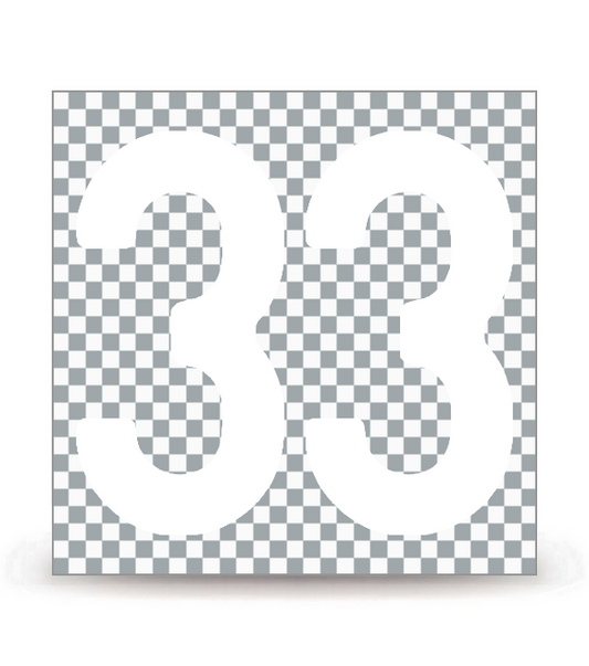 33 - Gironde | Autocollant plaque immatriculation®