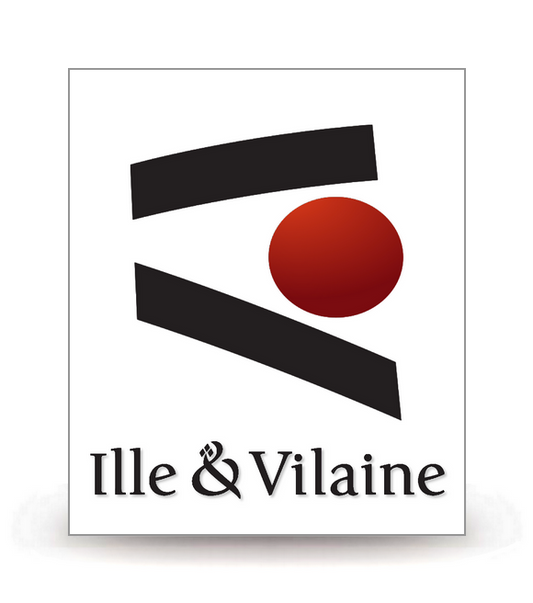 35 Ille-et-Vilaine - Département (2008) - Autocollant plaque immatriculation®