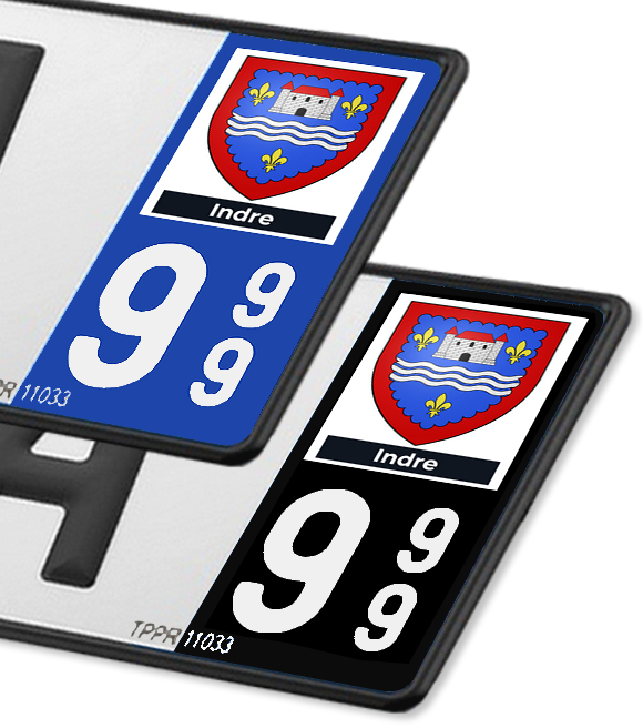 36 Indre - Blason