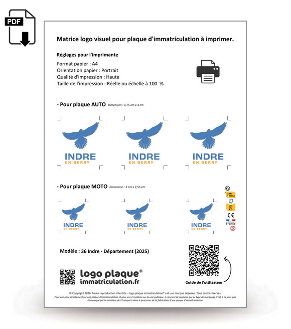 36 Indre - Département (2025)