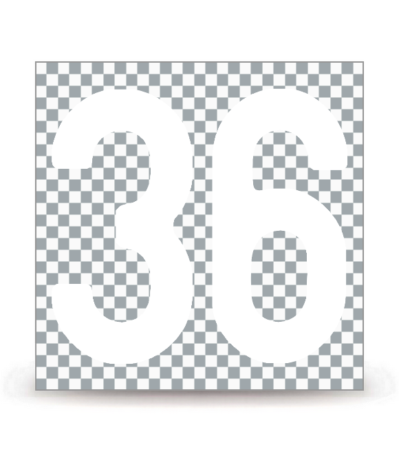 36 - Indre | Autocollant plaque immatriculation®
