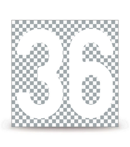 36 - Indre | Autocollant plaque immatriculation®