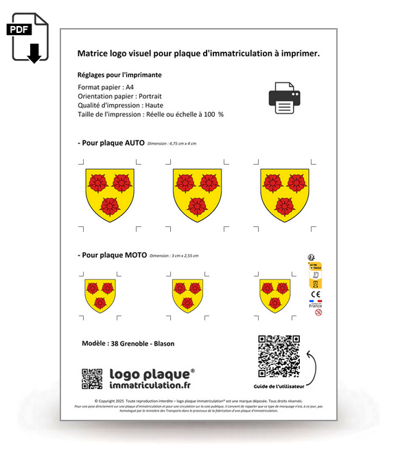 38 Grenoble - Blason