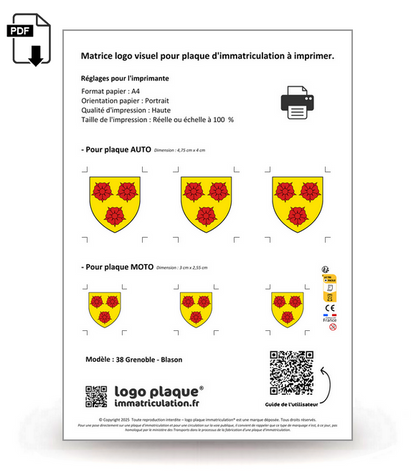 38 Grenoble - Blason