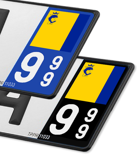 38 Isère - Drapeau Ajusté