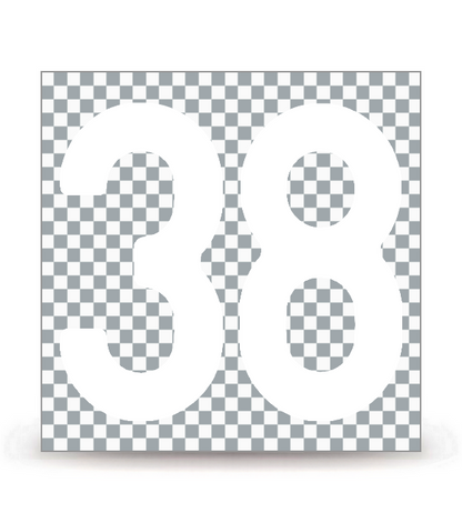 38 - Isère | Autocollant plaque immatriculation®