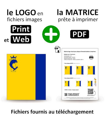 38 Isère - Drapeau Ajusté