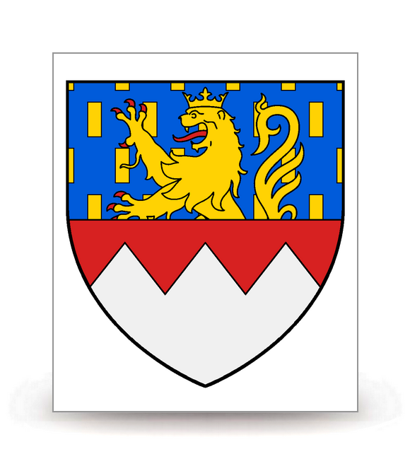 39 Jura - Blason - Autocollant plaque immatriculation®