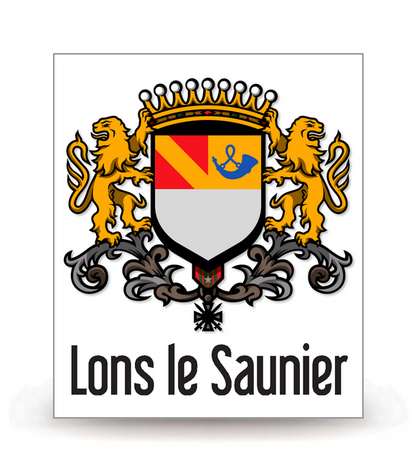 39 Lons-le-Saunier - Ville ( 2020) - Autocollant plaque immatriculation®