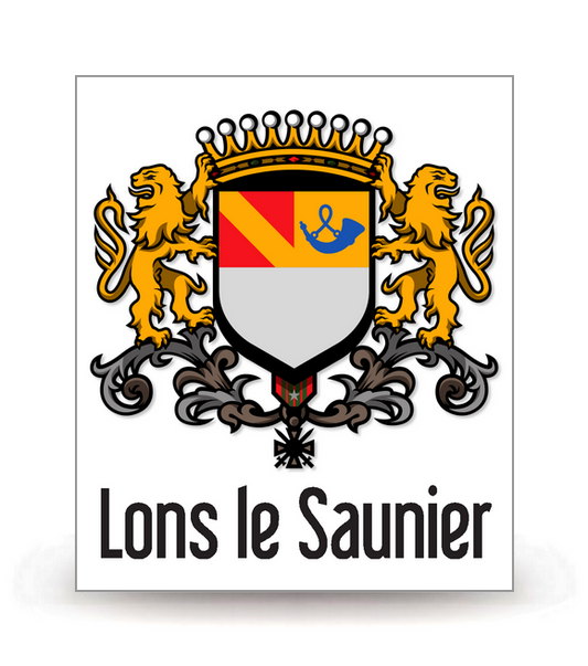 39 Lons-le-Saunier - Ville ( 2020) - Autocollant plaque immatriculation®