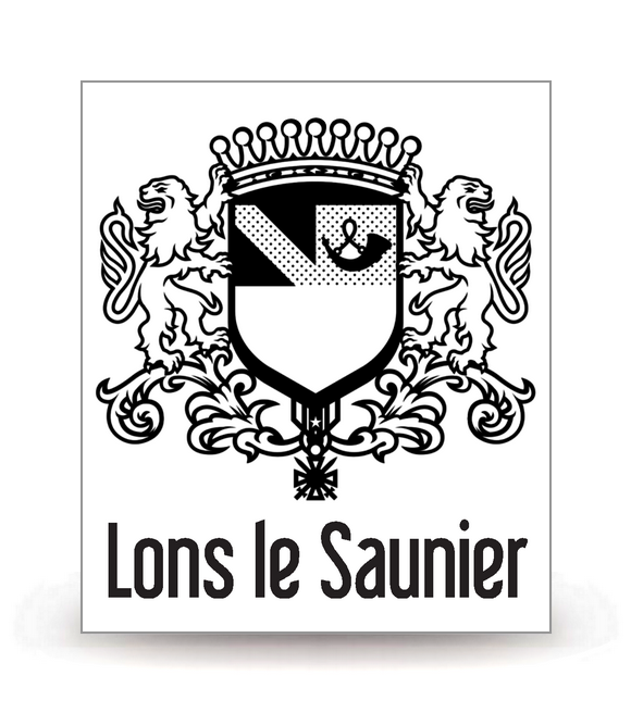 39 Lons-le-Saunier - Ville (2020) Black Edition - Autocollant plaque immatriculation®
