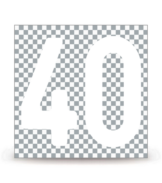 40 - Landes | Autocollant plaque immatriculation®