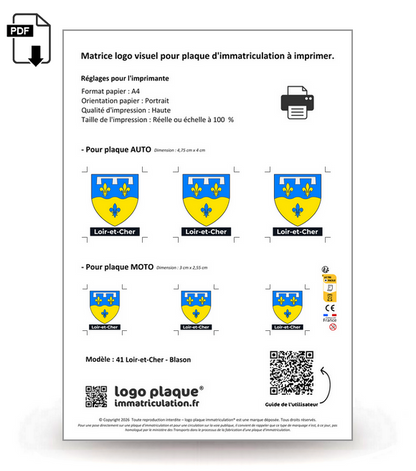 41 Loir-et-Cher - Blason