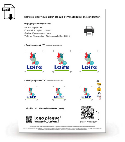 42 Loire - Département (2015)