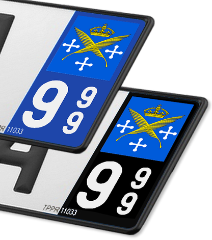 42 Saint-Étienne - Drapeau Ajusté