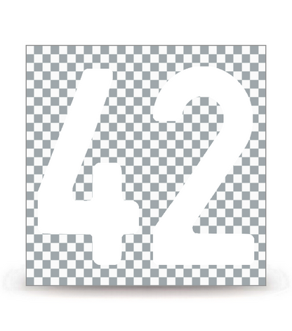 42 - Loire  | Autocollant plaque immatriculation®