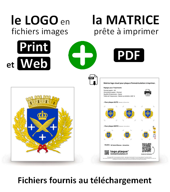 42 Saint-Étienne - Coat of Arms