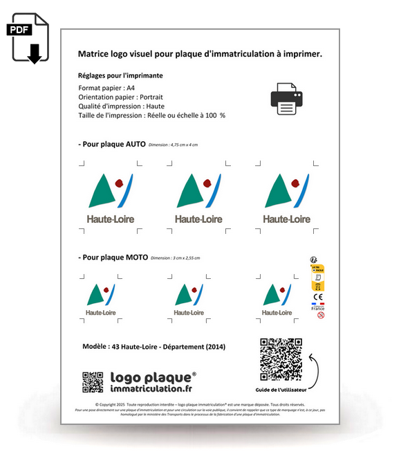 43 Haute-Loire - Département (2014)