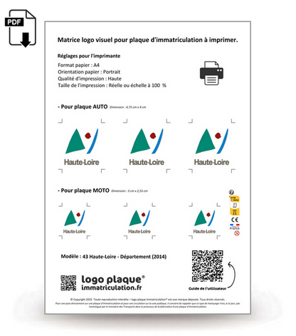 43 Haute-Loire - Département (2014)