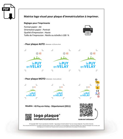 43 Puy-en-Velay - Département (2011)