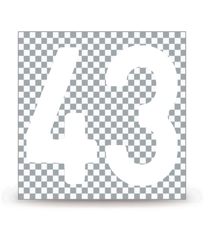 43 - Haute-Loire | Autocollant plaque immatriculation®