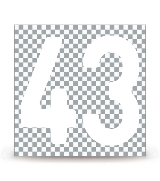 43 - Haute-Loire | Autocollant plaque immatriculation®