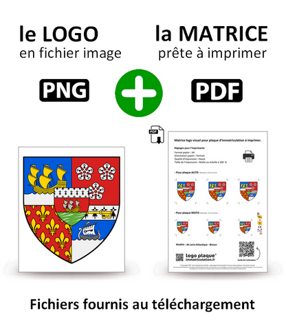 44 Loire-Atlantique - Blason