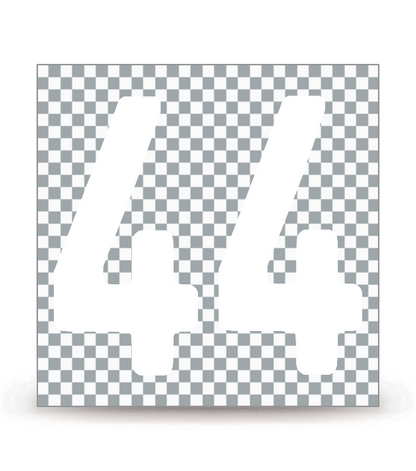 44 - Loire-Atlantique | Autocollant plaque immatriculation®