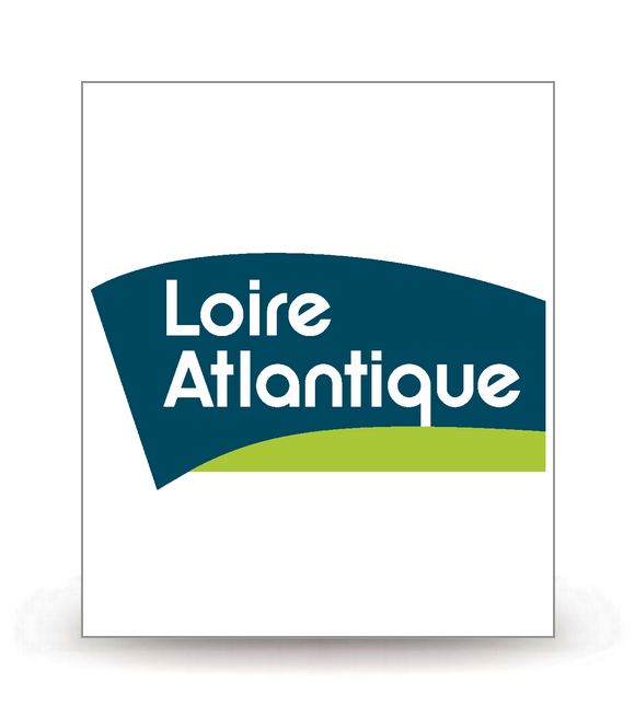 44 Loire-Atlantique -Département (2012) - Autocollant plaque immatriculation®