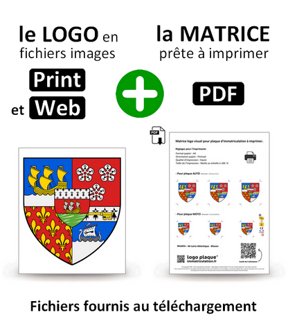 44 Loire-Atlantique - Blason