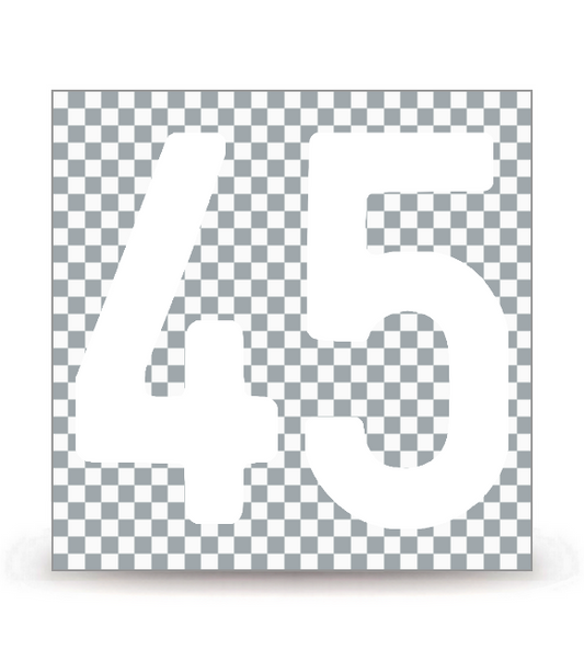 45 - Loiret | Autocollant plaque immatriculation®