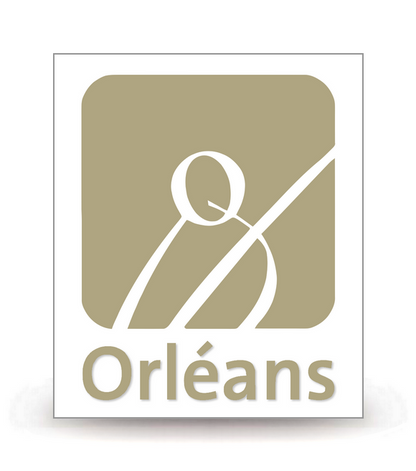 45 Orléans - Ville (2026) - Autocollant plaque immatriculation®