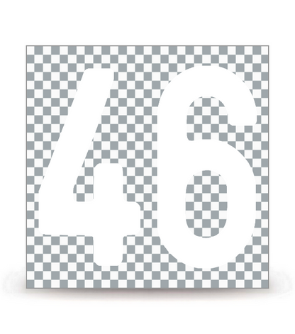 46 - Lot | Autocollant plaque immatriculation®