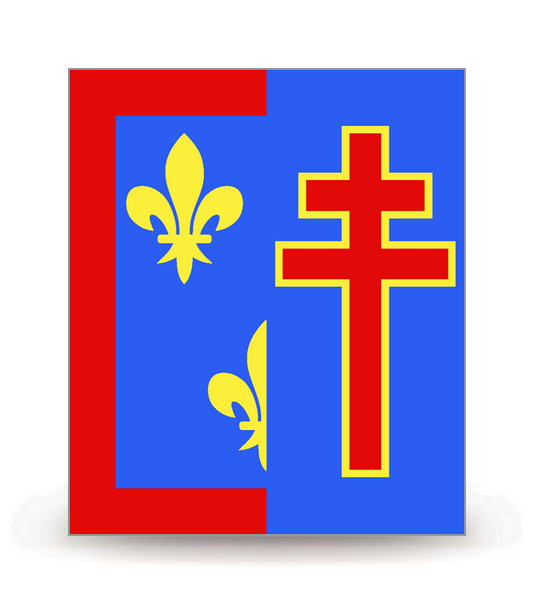 49 Maine-et-Loire - Drapeau Ajusté