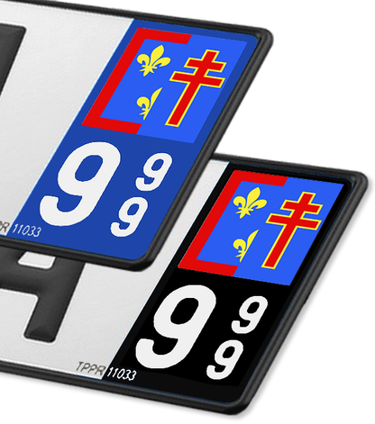 49 Maine-et-Loire - Drapeau Ajusté