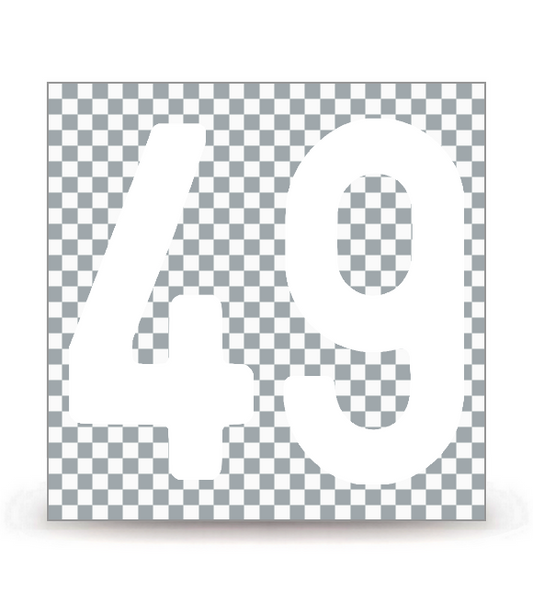 49 - Maine-et-Loire | Autocollant plaque immatriculation®
