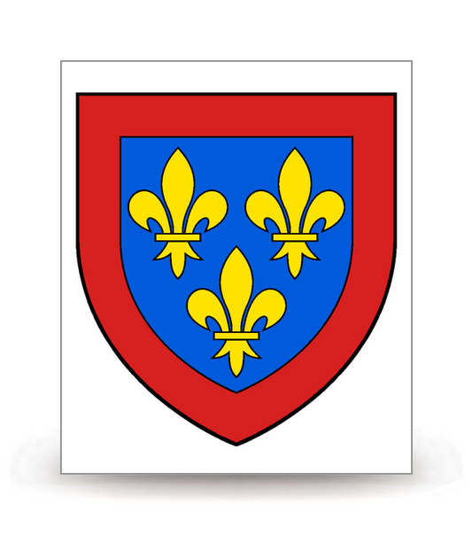 49 Anjou - Blason - Autocollant plaque immatriculation®