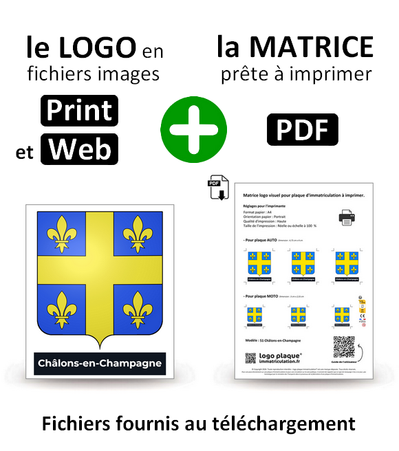 51 Châlons-en-Champagne - Blason