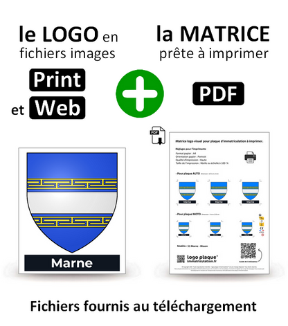51 Marne - Blason