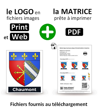 52 Chaumont  - Blason